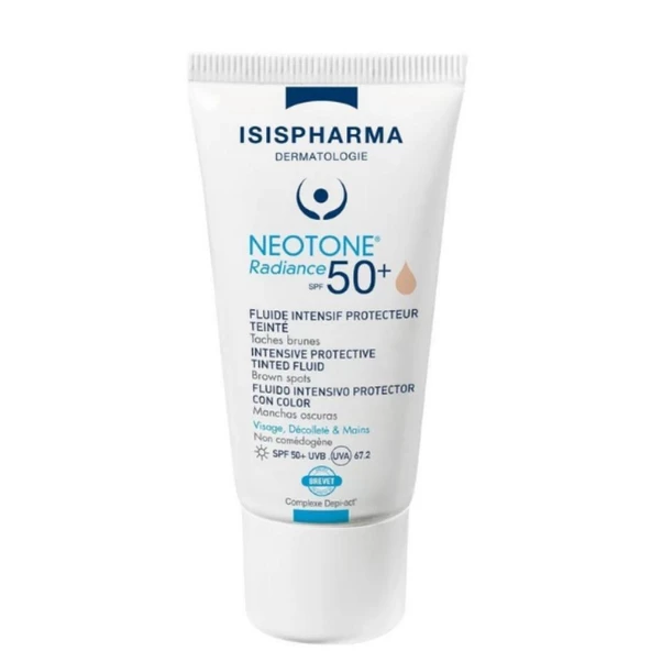 Isis Pharma Neotone Radiance Renkli Güneş Kremi Light Tinted SPF50+ 30ml