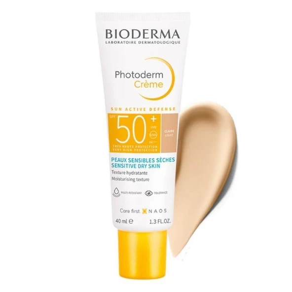 Bioderma Photoderm Renkli Güneş Kremi SPF 50+ 40ml - Light