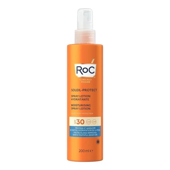 Roc Nemlendirici Vücut Güneş Kremi SPF30+ 200ml