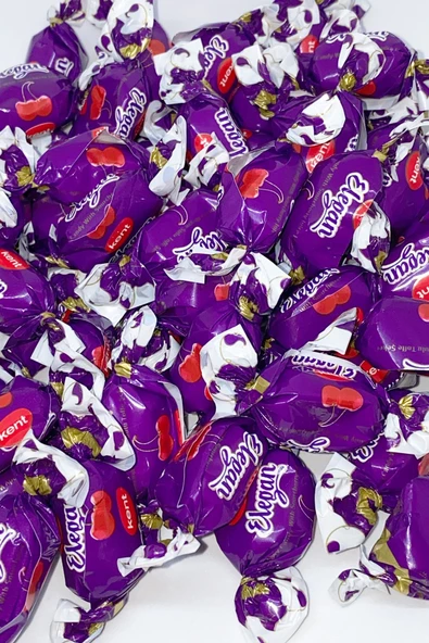 KENT Vişne Suyu Dolgulu Şeker Bayram Şekeri 500gr