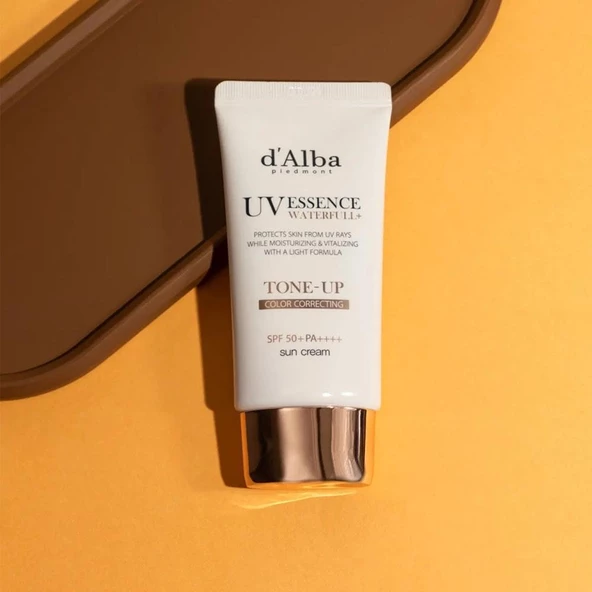 Dalba Waterfull Essence Tone Up Sun Cream Spf50+ Aydınlatıcı ve Ton Eşitleyici Güneş Kremi 50ml - 4