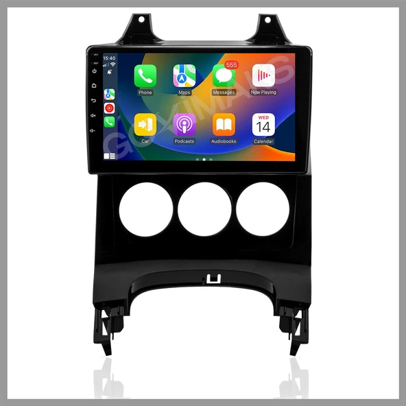 PEUGEOT 5008 MANUEL KLIMA 2010-2016 UYUMLU 8 GB RAM 128 GB HAFIZA ANDROID MULTIMEDIA TEYP ürün görseli 1