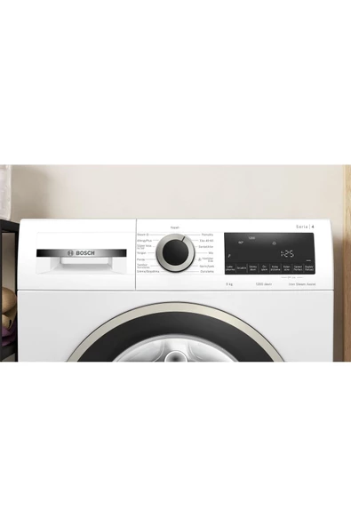 BOSCH Wga142z0tr 9 Kg 1200 Devir Beyaz Çamaşır Makinesi - Resim 2