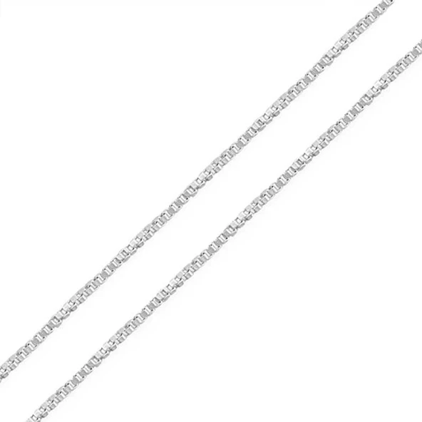 Lucky Life Gümüş Küp Zincir