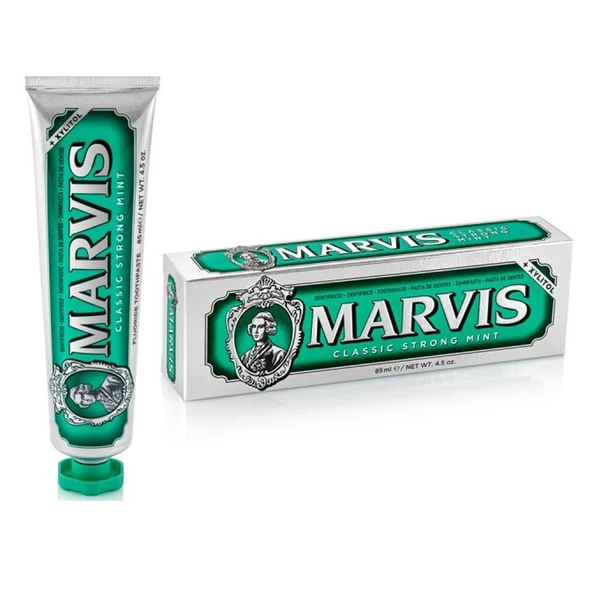 Marvis Classic Strong Mint Diş Macunu + Xylitol 85 ml