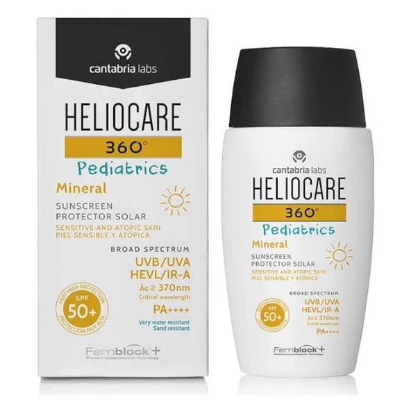 Heliocare 360 Pediatrics Mineral Güneş Kremi SPF50+ 50ml - 1