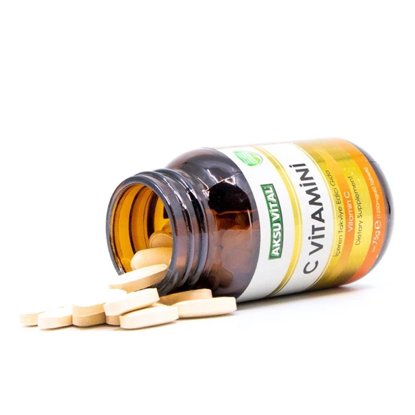 Aksu Vital Vitamin C İçeren Takviye Edici Gıda 60 Tablet - 2