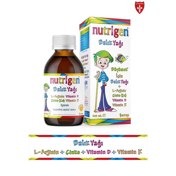 Nutrigen Balık Yağı Şurup 200ml (Okul Seti Hediyeli) - 2