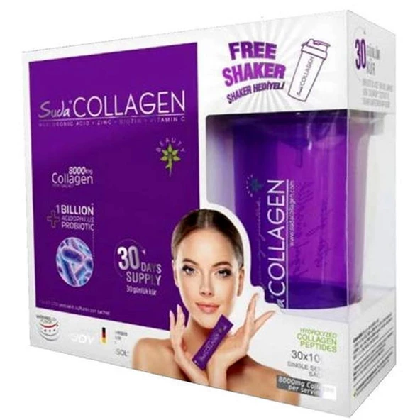 Suda Collagen Probiyotik Karpuz Aromalı 30X10gr