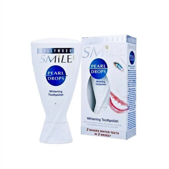 Pearl Drops Hollywood Smile Üstün Beyazlatıcı Diş Macunu 50ml