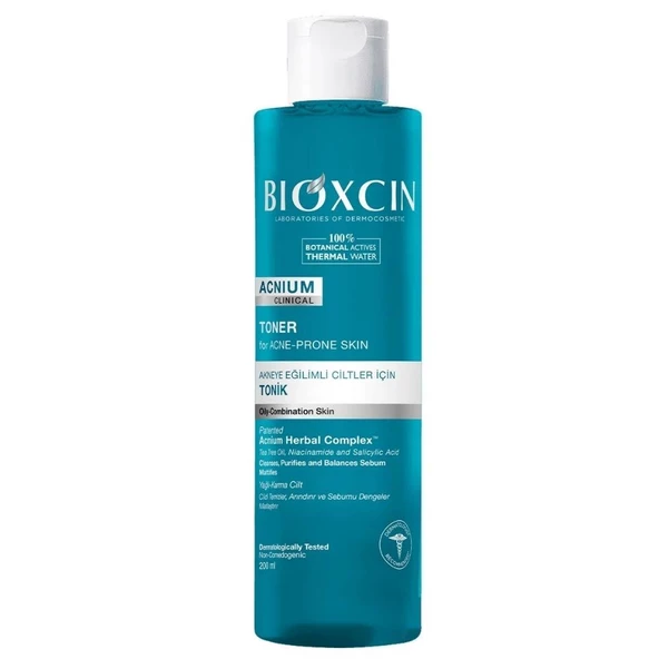 Bioxcin Acnium Clinical Akneye Eğilimli Ciltler için Tonik 200ml