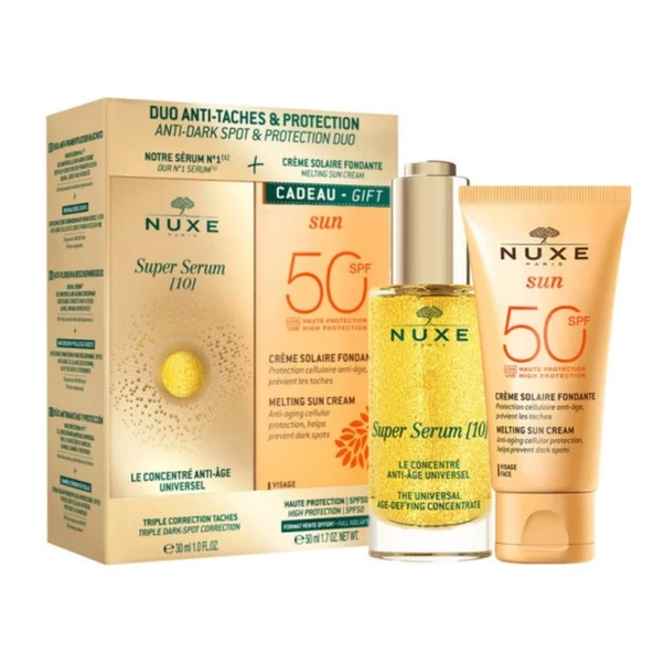 Nuxe Super Serum 10 30ml + Creme Visage Güneş Kremi SPF50 50ml