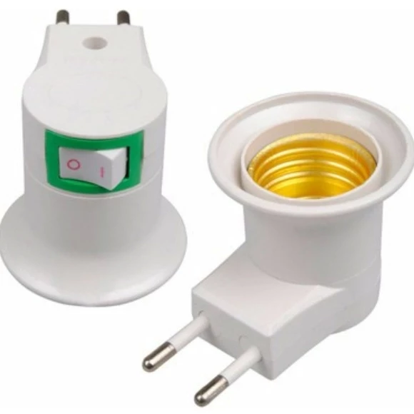 ENDER Anahtarlı Duy Fiş E-27 Ampul Takılabilen