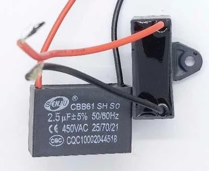 SENJU 450 VAC 2.5uF 50/60Hz Vantilatör Motor Kalkış Kondansatörü