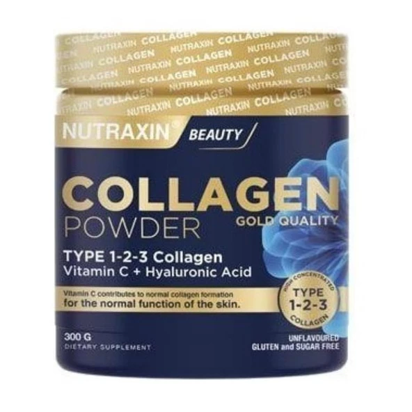 Nutraxin Collagen Powder Gold Quality Kolajen 300gr ürün görseli
