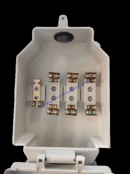 ÇETSAN NH00 Üç Fazlı Trifaze Polyester Kofre Kutusu Buşonlu (3x160A) - 2