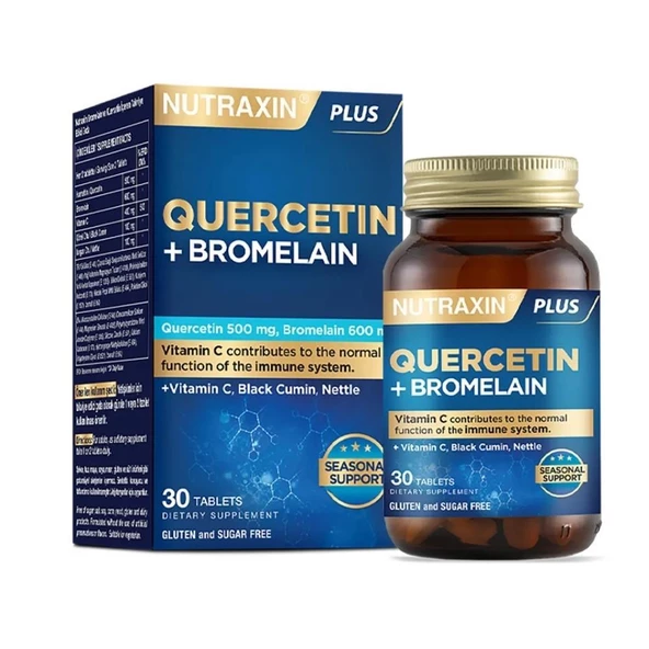 Nutraxin Quercetin Plus Bromelain 30 Tablet