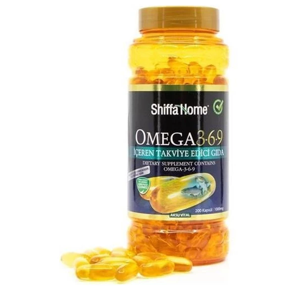 Shiffa Home Omega 3-6-9 200 Softjel 1000mg