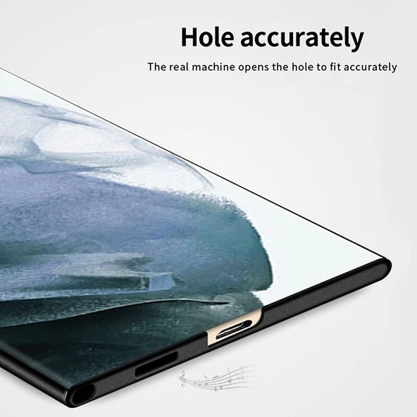 Samsung Galaxy Uyumlu S24 Ultra İçin Mofı Shield Mat Serisi Arka Kılıf Koruyucu Pc Telefon Kılıf Gri - 7
