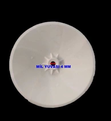 Profesyonel Kuaför Fön Makinesi Pervanesi Plastik 9 Kanat - 2