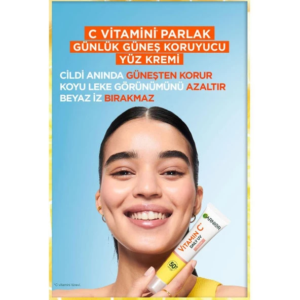 Garnier Skın Vitamin C Parlak Yüz Kremi Spf Invısıble 40ml - 3