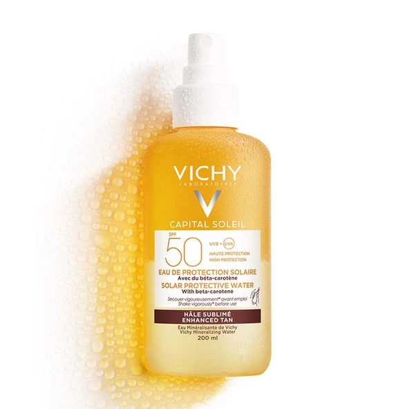 Vichy Capital Soleil SPF 50 Bronzlaştırıcı Güneş Koruyucu Sprey 200ml - 3