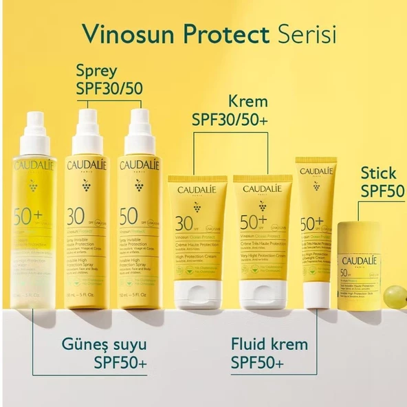 Caudalie Vinosun Protect Yüksek Koruma Sağlayan Fluid Krem SPF50+ 40ml - 3