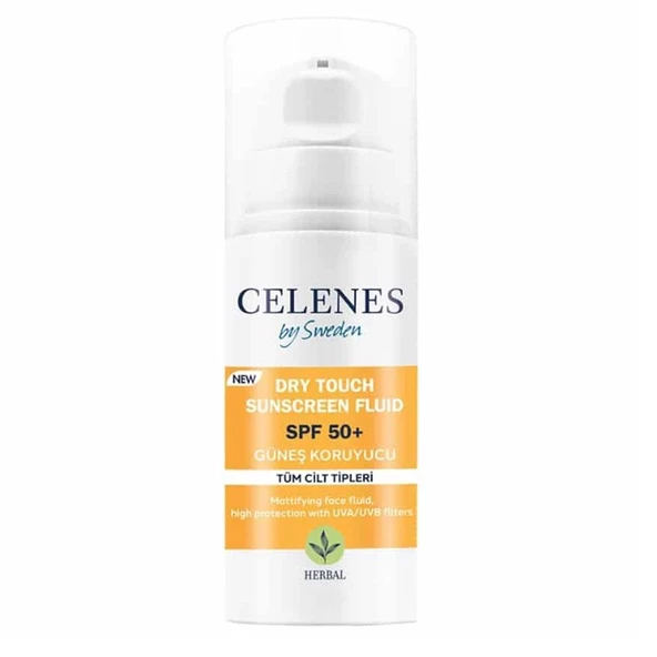 Celenes By Sweden Dry Touch Spf50+ Güneş Koruyucu 50 ml