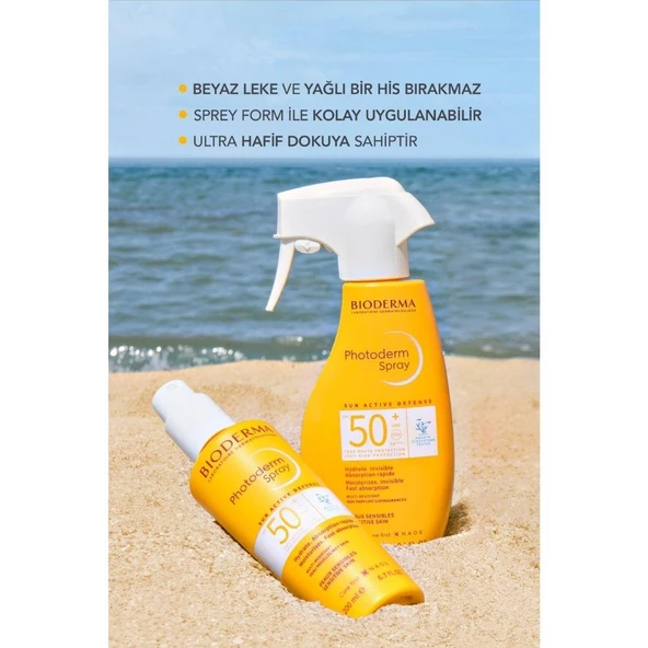 Bioderma Photoderm Güneş Koruyucu Sprey SPF 50+ 200 ml - 3