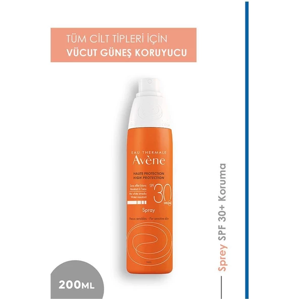 Avene Eau Thermal Güneş Koruyucu Sprey SPF30 200 ml