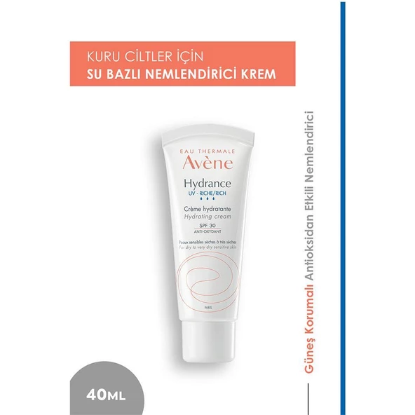 Avene Hydrance UV Riche SPF30 Nemlendirici Krem 40ml