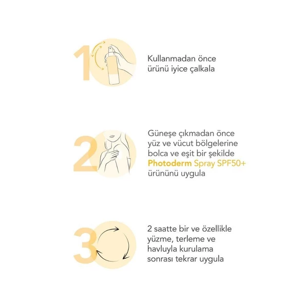 Bioderma Photoderm Güneş Koruyucu Sprey SPF 50+ 200 ml - 6