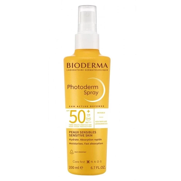 Bioderma Photoderm Güneş Koruyucu Sprey SPF 50+ 200 ml