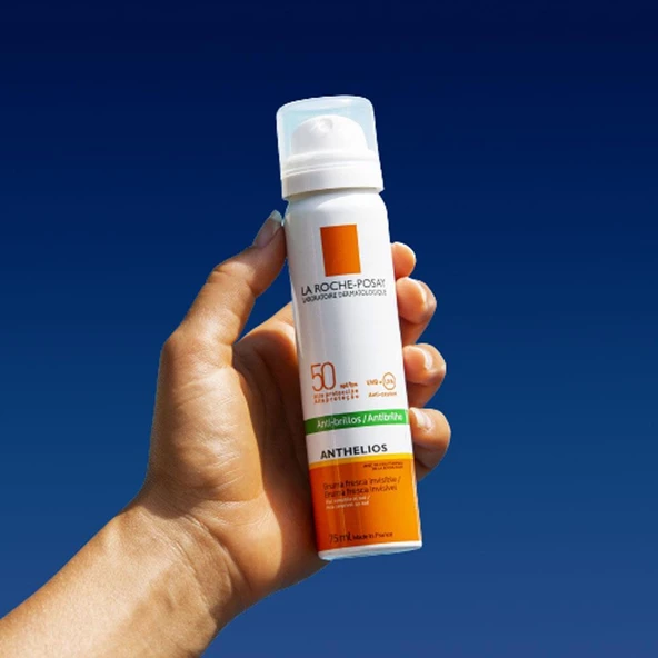 La Roche Posay Anthelios Anti-Shine Görünmez Güneş Koruyucu Yüz Misti SPF50 75ml - 3