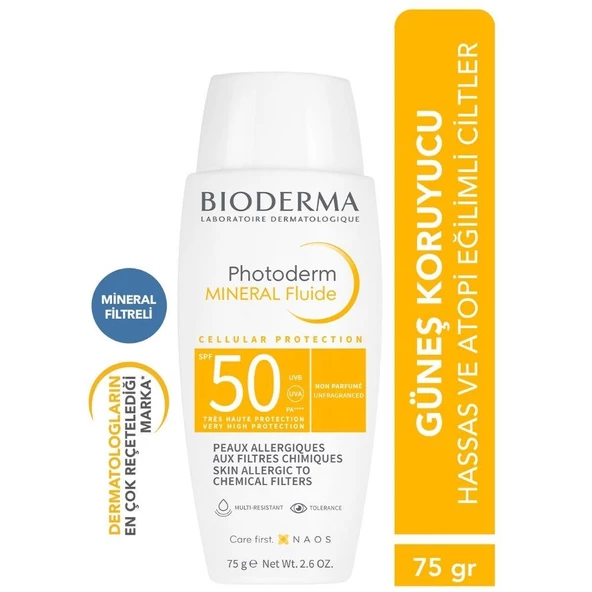 Bioderma Photoderm Mineral Fluide SPF 50+ 75gr - 2