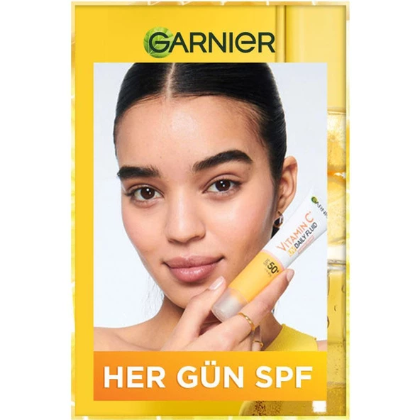 Garnier Skın Vitamin C Parlak Yüz Kremi Spf Invısıble 40ml - 2