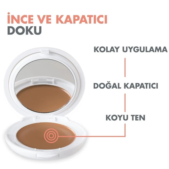 Avene Haute Protection Compact SPF 50 Renkli Güneş Koruyucu Dore 10gr - 3