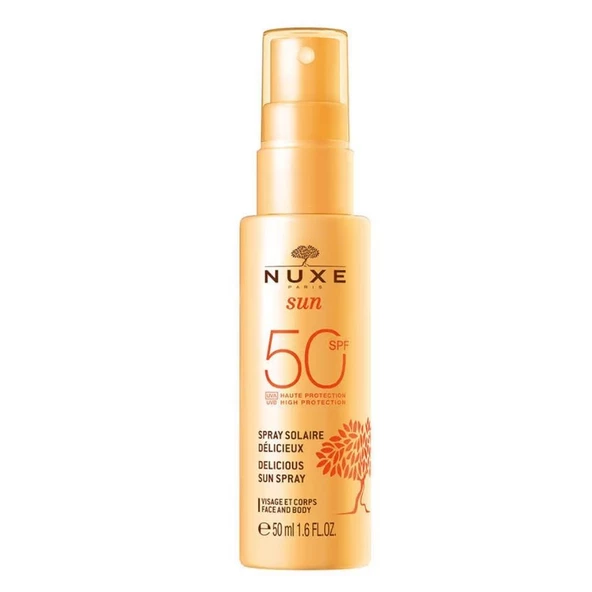 Nuxe Sun Güneş Koruyucu Yüz ve Vücut Spreyi Spf50 50ml