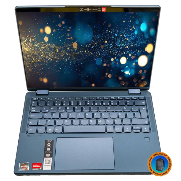 Lenovo Yoga 6 83B2008RTX03 Ryzen7 7730U 16GB 2TBSSD 13.3" FHD+ Touch W11P Dizüstü Bilgisayar-CNT004 - 2