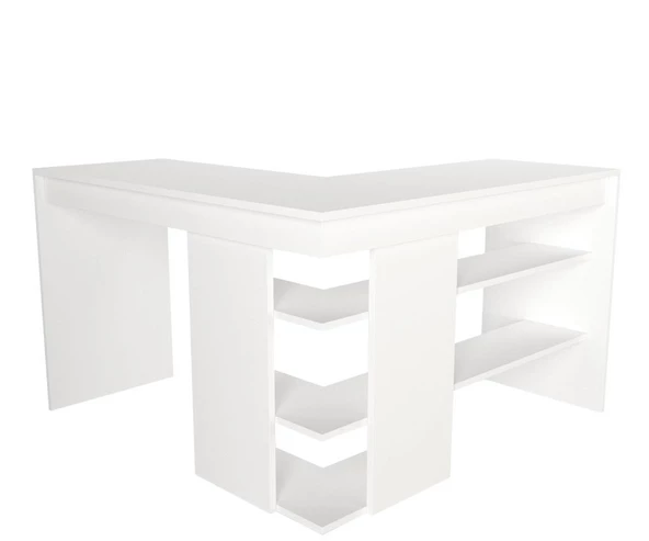 Dekorister Stylo Çalışma Masası Beyaz - 5