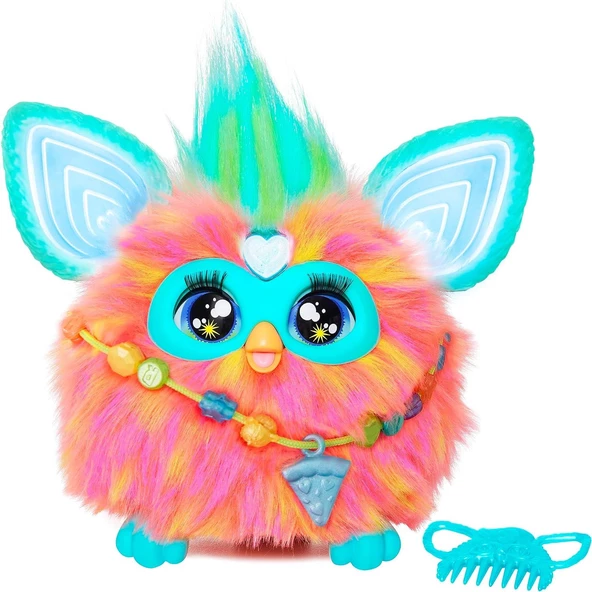 Furby İnterakti̇f Peluş Mercan - 9