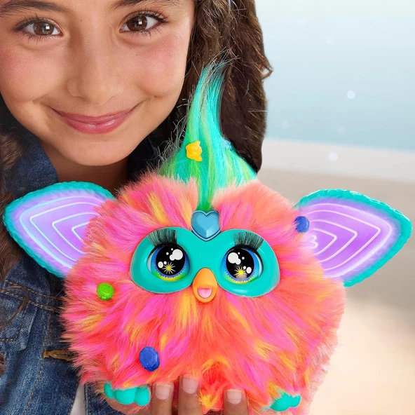 Furby İnterakti̇f Peluş Mercan - 6