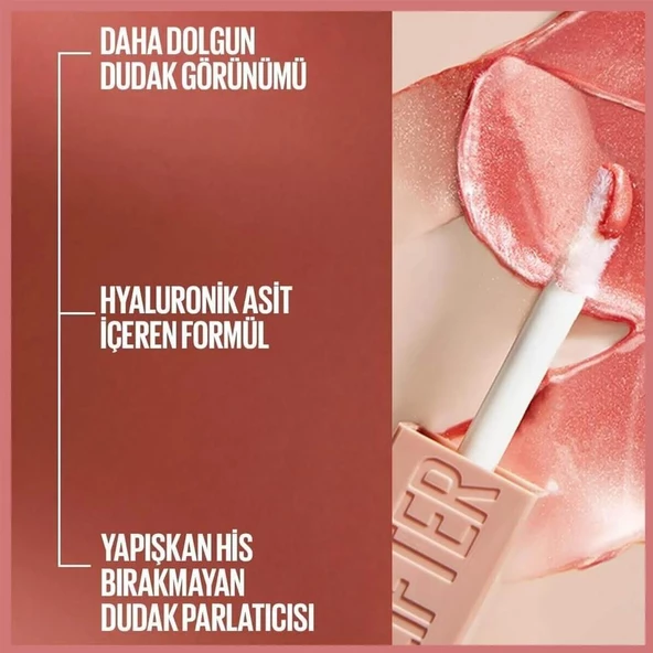 Maybelline New York Lifter Gloss 001 Pearl Dudak Parlatıcısı - 5