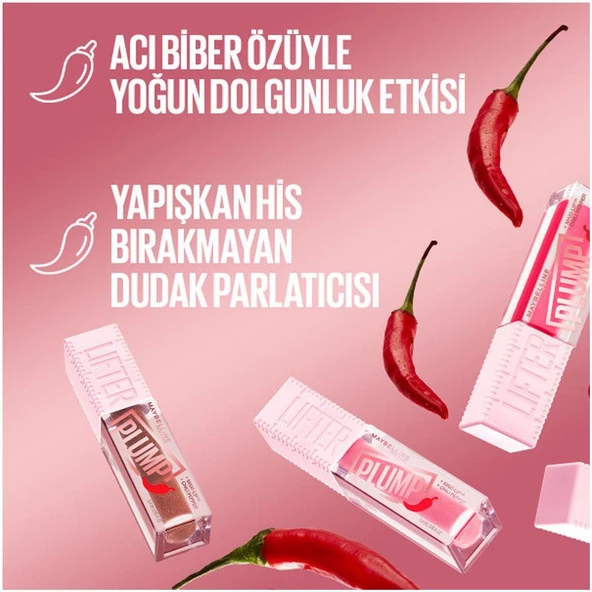 Maybelline Lifter Gloss Dudak Parlatıcısı 004 Red Flag - 3