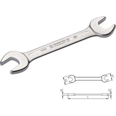 İzeltaş 20x22 Açık Ağız Anahtar 0100012022 - Resim 2