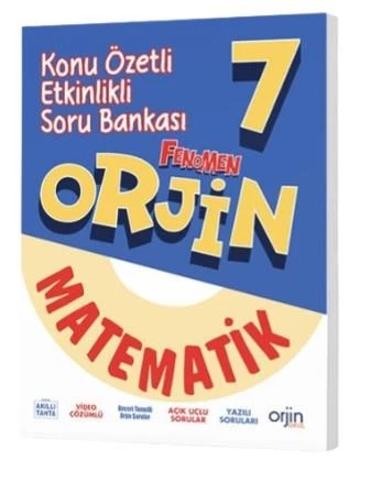 Orjin 7.Sınıf Matematik Konu Özetli Etkinlikli Soru Bankası