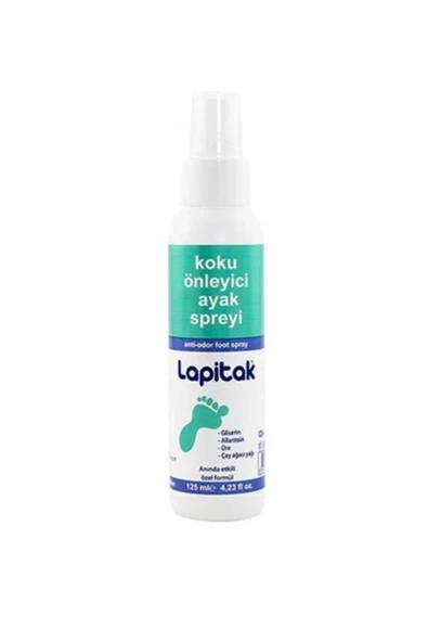 Lapitak Ayak Koku Önleyici Sprey 125ml 8691091035785