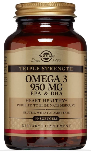 Solgar Omega-3 950mg 50 Softjel