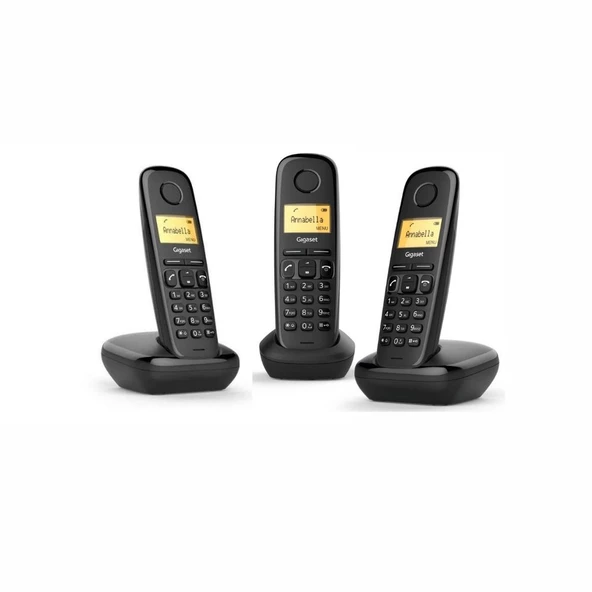 Gigaset A270 (1 Harici 3 Dahili) Dect Telsiz Kablosuz Telefon Santrali