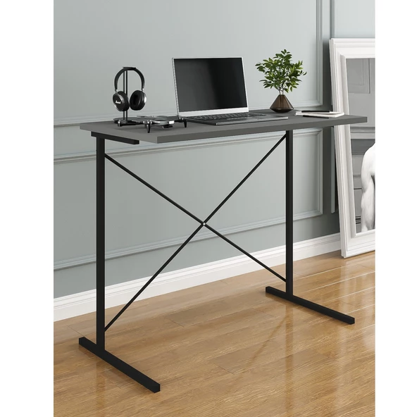 Eportatif Bilgisayar Masası Çalışma Notebook Laptop Masası Füme 1452